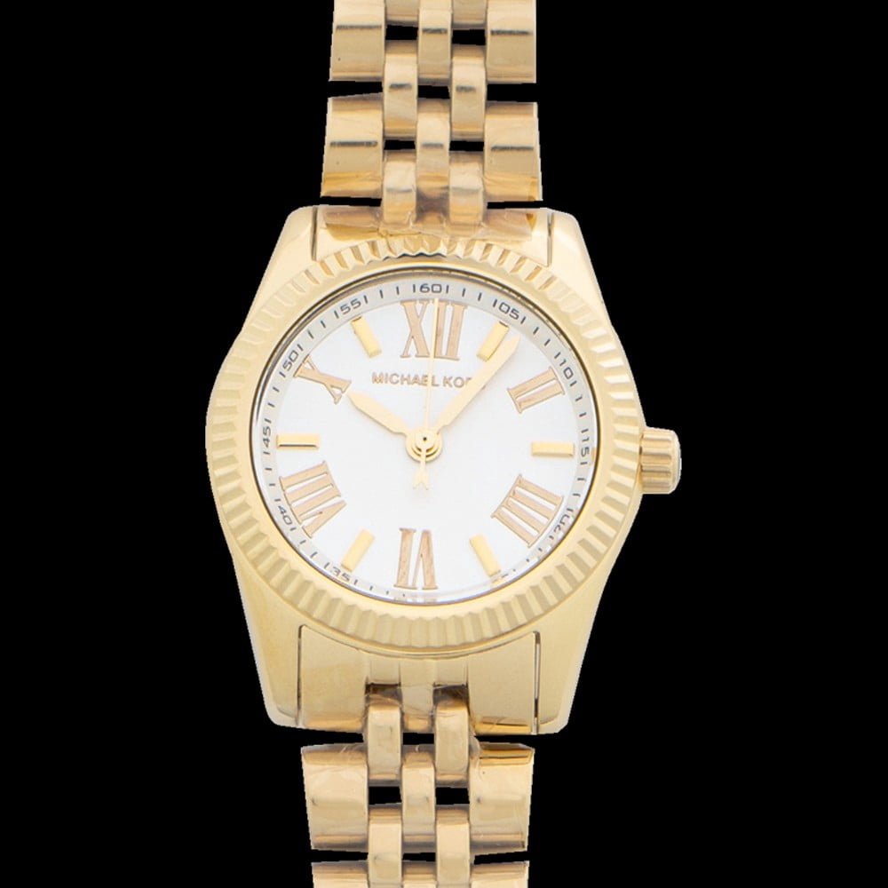 Michael Kors Women\'s Lexington MK3229 Gold Tone St. Steel Working New Battery Michael Kors MK3229 Wrist Watch for Women for sale online | eBay main image 3