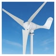 thumbnail image 2 of 800W Wind Generator 3blades 12V 24V 48V Wind Turbine Permanent Magnent Generator Power For Home Use Monitoring And City Lamp ,Widely Use, 2 of 3