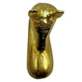 thumbnail image 3 of Bergamo Art Decorative Handmade Aluminum 6 inch Modern Horse Sculpture in Gold, 3 of 5
