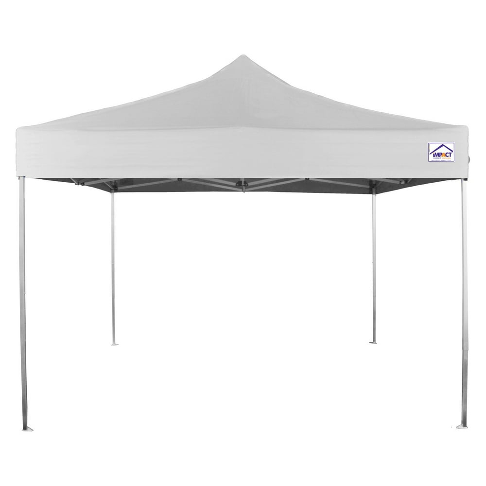 Impact Canopy 10 x 10 Pop Up Canopy Tent, Straight Leg Shelter, Ultra