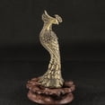 thumbnail image 2 of NEXAVKPR Metal Statue Peacocks Figurines Peacocks Decorative Objects Home Decors, 2 of 9