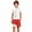 Red, variant on Boys Elastic Waist Shorts Lightweight Breathable Summer Casual Pants Sizes 100 to 160