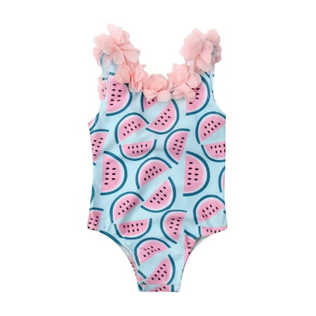 

Toddler Infant Baby Girl Cute Watermelon Swimsuit Swimwear Bathing Suit Bikini