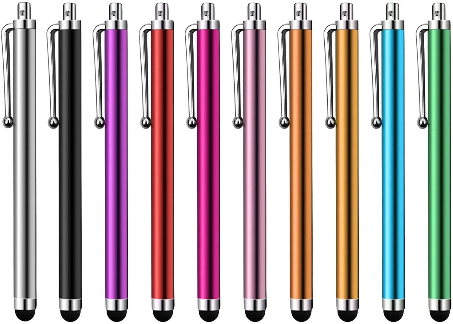 10x Universal Metal Touch Screen Pen Stylus For iPhone iPad Tablet Phone P HF 
