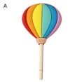 thumbnail image 2 of Washranp Rainbow Umbrella Balloon Shape Fridge Magnet,Magnetic Sticker Decoration with Bendable Hook for Home Office Wall Decor, 2 of 5