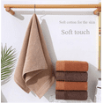 thumbnail image 5 of Tifor Modern Cotton Towels & Washcloths, Multicolor, 5 Count, 5 of 9