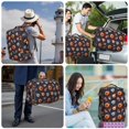 Football and Basketball Red Pattern Travel Laptop Backpack, Business ...