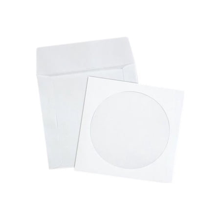 UPC: 0085227629036 | Quality Park QUA62903 Paper CD/DVD Sleeves 100 / Box White