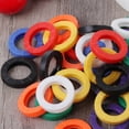 thumbnail image 3 of 24Pcs Plastic Key Cap Tag Sleeve Rings Identifier Label ID Perfect Coding System, 3 of 8
