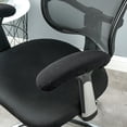 thumbnail image 3 of Stretch Arm Chair Armrest Covers computer and office and home Chair Protector Black, 3 of 7