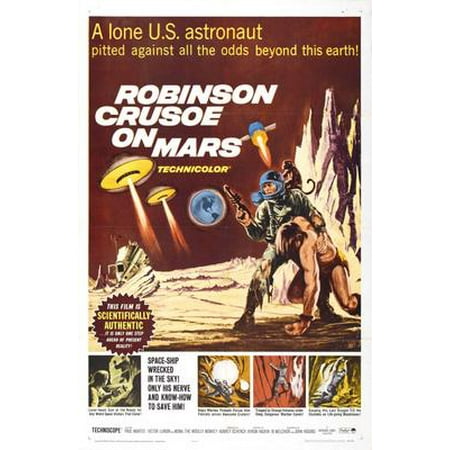 Robinson Mini - Robinson Crusoe On Mars Vt Movie Poster 11x17 Mini Poster
