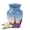 Eiffel Tower-1, variant on VALERASH Eiffel Tower Urn for Ashes Adult Male - Blue Cremation Urn for Ashes for Women Pink Flower Memorial Urns for Adult Human Man - 10 Inch