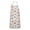 Pioneer Flower Floral-1, variant on Pioneer Flower Floral Print Pattern Apron for Women and Men, Cotton Linen Waterproof with Pockets, Adjustable, 33x27 Inch for Kitchen, Gardening, BBQ, Salon