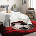 thumbnail image 4 of Football Area Rugs for Bedroom Living Room - 5x7 ft - Football Carpet for Home Decor - Football Sport Patterned Decorative Indoor Large Rug - Washable & Soft & Non Slip & Low Pile (ZF&8533), 4 of 7
