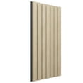 thumbnail image 2 of Ekena Millwork AcoustixPro Noise Cancelling Traditional Medium Slat Wall Panel 11"W x 94 1/2"H, White Wash (2 Pack), 2 of 7