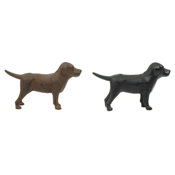 3R Studios Cast Iron Lab Figurines - Set of 2