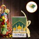 thumbnail image 5 of 20 cajas de papel para dulces, para recuerdos de fiesta de Eid Mubarak, organizador con forma de libro, decorativas, 5 of 7