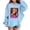 Blue, variant on Toddler Kids Boys Girls Dolly Hoodies Country Music Legend Pullover Children Fashion Casual Printed Pocket Long Sleeve Sports Sweatshirt Black 2-3 Years