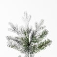 thumbnail image 2 of Vickerman 7.5' x 39" Frosted Wistler Spruce Artificial Pre-Lit Christmas Tree, 500 Color Changing Lights, 2 of 2