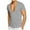 Gray, variant on Dovford Mens Deep V Neck T Shirt Stretch Muscle Gym Workout Tee Shirt Short Sleeve Slim Fit Low Cut Tank Tops