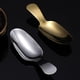 thumbnail image 4 of Mini cuchara de té con mango corto de acero inoxidable, accesorios para juego de té, 3 piezas (plateado), 4 of 5