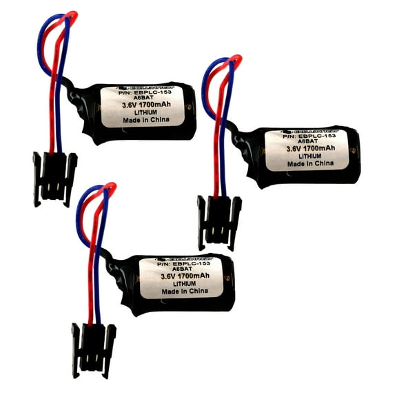 3 Computer Backup Batteries for Maxell Hitachi Mitsubishi Eternacell