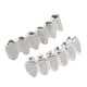 thumbnail image 1 of Bling CZ de Tapa Inferior con Rejilla de Chapada en dieciocho, 1 of 9