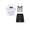 Black-Bow#2, variant on Purcolt Boys 4 PC Formal Outfit Sets Lightweight Collared Short Sleeve Adjustable Suspender Shorts Comfort Breathable Loose Fit Matching Suit Set With Tie Bow for 2-15Years
