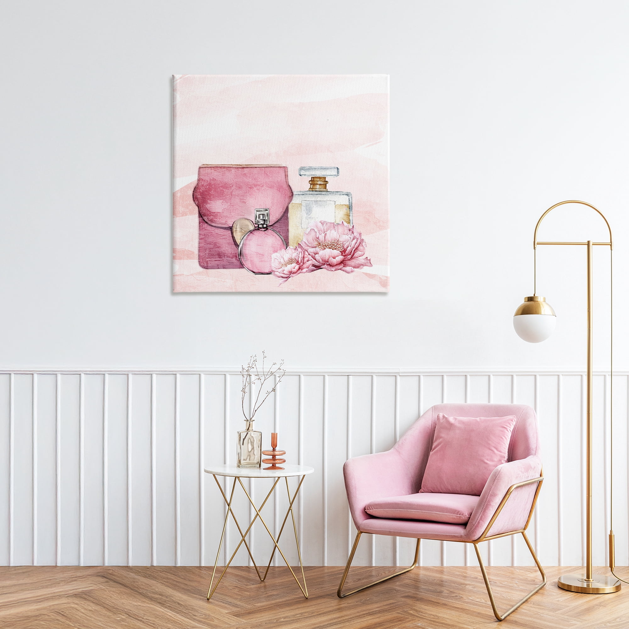 Stupell Industries Blush Glam Time Collection Canvas Wall Art, design by Kim Allen