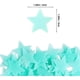 thumbnail image 2 of 100 pegatinas de pared de plástico fluorescentes noctilucentes con estrellas luminosas que brillan en la oscuridad, para decoración artística del hogar, techo (azul), 2 of 5