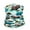 Rhino Hippo Turtle, variant on WIRESTER Set of 10pcs Bandana Seamless Tube Mask, Headwear, Scarf for Wear Face Coverings, Running, Cycling, Fishing, UV Protection - Blue Shark Pattern