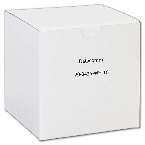 DataComm Electronics 20-3425-WH-10 Prises CAT-5E, Pack de 10 (Blanc)