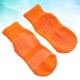 thumbnail image 5 of EeaseMX 3 pares de calcetines antideslizantes de algodón para niños, prácticos calcetines deportivos para trampolín, talla S (naranja, para niños de 1 a 4 años), 5 of 7