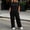 Black, variant on Ynynloco Women Plus Size 2 Piece Outfits Short Sleeve Pullover Top and Wide Straight Leg Pants Lounge Sets Tracksuit with Pockets