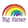 thumbnail image 3 of CafePress - Big Sister Rainbow Toddler T Shirt - Cute Toddler T-Shirt, 100% Cotton, 3 of 4