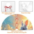 thumbnail image 4 of Sikiie Sunshine Colorful Cloud Rabbit 30-48 inches {designName} Print Christmas Tree Skirt Snowman Xmas Tree Skirt with Edge Christmas Decorations for Holiday Party48", 4 of 7