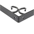 thumbnail image 4 of Woeilo 2Pcs Floating Shelf Brackets Wall Mounted Corner Brackets for Home DIY Projects Sturdy Support for Kitchen Garage Bathroom Black, 4 of 5