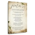 thumbnail image 1 of Bible Verse Psalm 23 Wall Art Print For Bedroom Decorative Canvas Artwork Paintings Modern House Decorations Unframed 20×30 in, 1 of 5