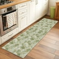thumbnail image 3 of Sage Green Geometric Runner Rug 2x6 FT, Non Slip Hallway Carpet, Modern Morocco Abstract Art Washable Soft Floor Carpet Throw Runner Carpet Long Rug for Entryway Kitchen Bedside Sliding Door, 3 of 9