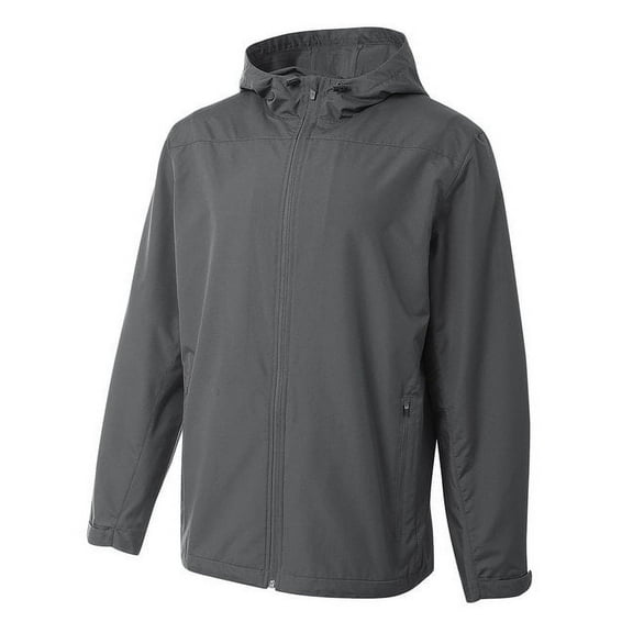 A4 N4264 Mens Full Zip Force Windbreaker Jacket - Graphite - S