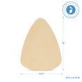 thumbnail image 3 of Wood Candy Corn Cutouts 8 x 6-3/10 Inch, Pack of 6 Unfinished Wooden Cutouts for Crafting, and DIY Halloween Décor, by Woodpeckers, 3 of 5