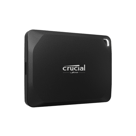 Crucial X10 Pro 2TB Portable SSD - Up to 2100MB/s read, 2000MB/s write - water and dust resistant, PC and Mac - USB 3.2 External Solid State Drive - CT2000X10PROSSD9
