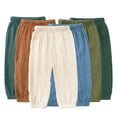 thumbnail image 2 of Boys Girls Mosquito Repellent Cotton Jogger Pants  Spring/Summer Sweatpants with Elastic Waist Sizes for Kids Baby 1-8T, 2 of 9