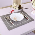 thumbnail image 5 of Unique Bargains Sparkle Luxury Velvet Table Runner Cushion Cover Placemat Gray, 5 of 7