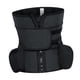 thumbnail image 2 of Entrenador de cintura Forma Cinturón Corsé Cintura  Faja Correa con cremallera Fitness Cintura Soporte Banda Entrenador abdominal para Negro Sunnimix Cinturón de entrenamiento de cintura, 2 of 8