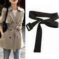 thumbnail image 2 of NEXAVKPR Women Trench Coat Belt Replacement Belt For Trench Coat Men Overcoat Waist Belt, 2 of 11