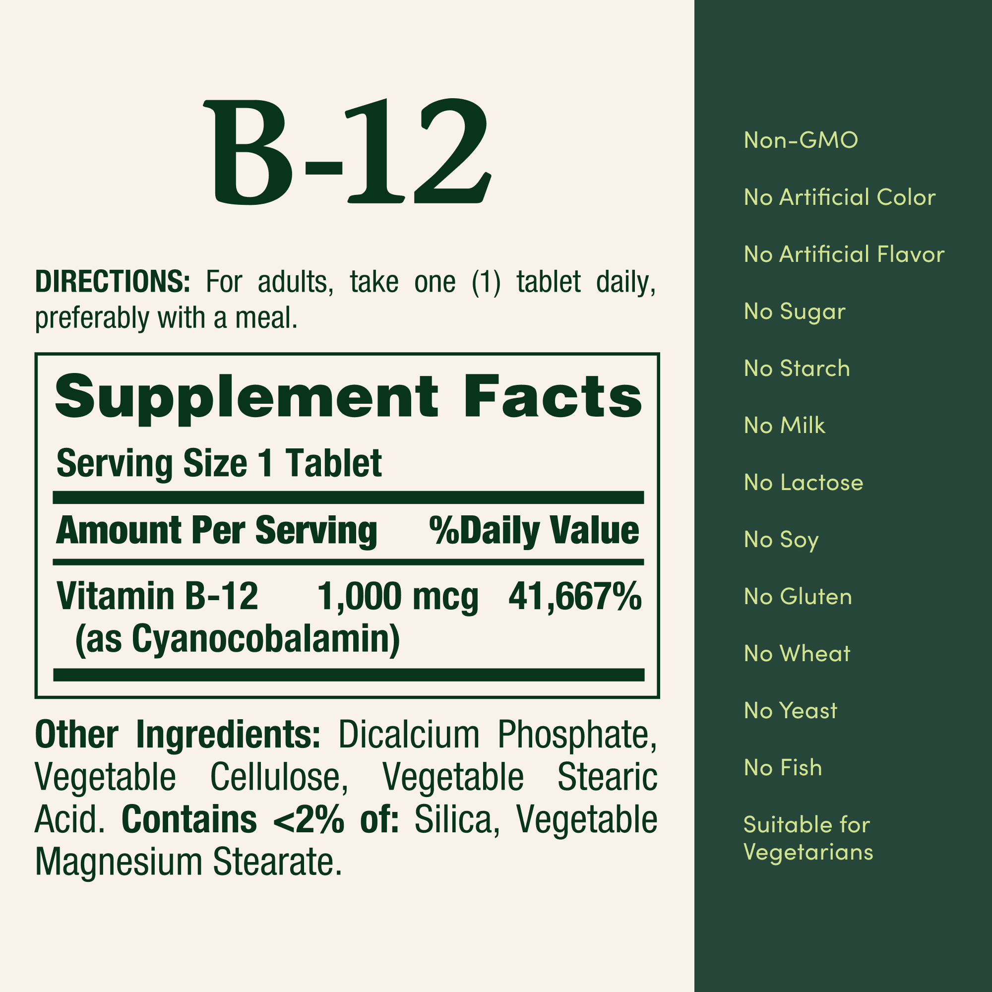 (3 pack) Nature's Bounty Vitamin B12 Tablets, 1000 Mcg Cellular Energy Support Vitamin Supplement, 200 Count