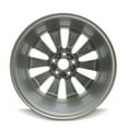 thumbnail image 2 of For 1995-2003 Acura TL 17 Inch Painted Silver Rim - OE Direct Replacement - Road Ready Car Wheel, 2 of 7