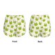 thumbnail image 3 of Balery Green Frog Pantalones cortos deportivos para mujer con forro y dos bolsillos, elásticos, para entrenamiento, gimnasio, yoga-X-Large, 3 of 7