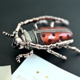 thumbnail image 3 of kusrkot 2X Collier Broche en Cristal Insecte Strass Broche en Métal Ensemble Bijou A02, 3 of 9